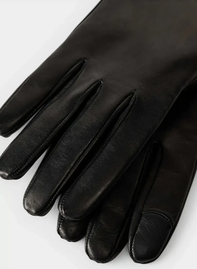 Gants extra-longs en cuir