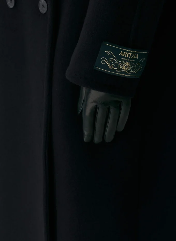 Gants longs en cuir