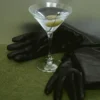 Gants longs en cuir