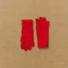 Gants techniques à revers en cachemire