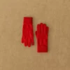 Gants techniques à revers en cachemire