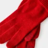 Gants techniques à revers en cachemire