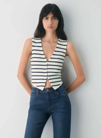 Gilet basque en tricot