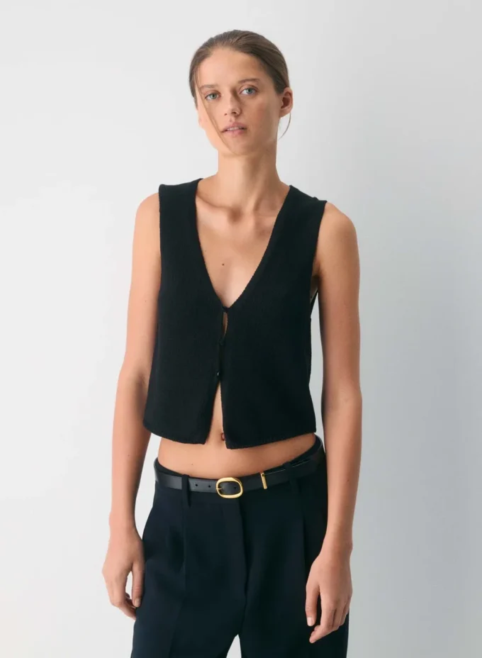 Gilet basque en tricot