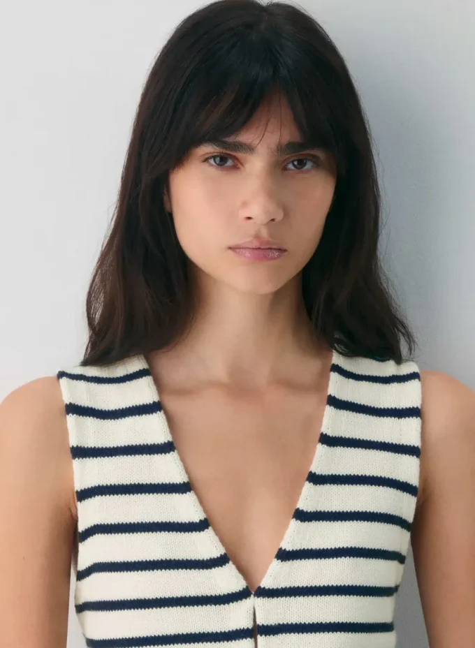 Gilet basque en tricot