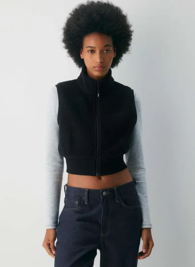 gilet à col montant Polartec® Thermal Pro™.