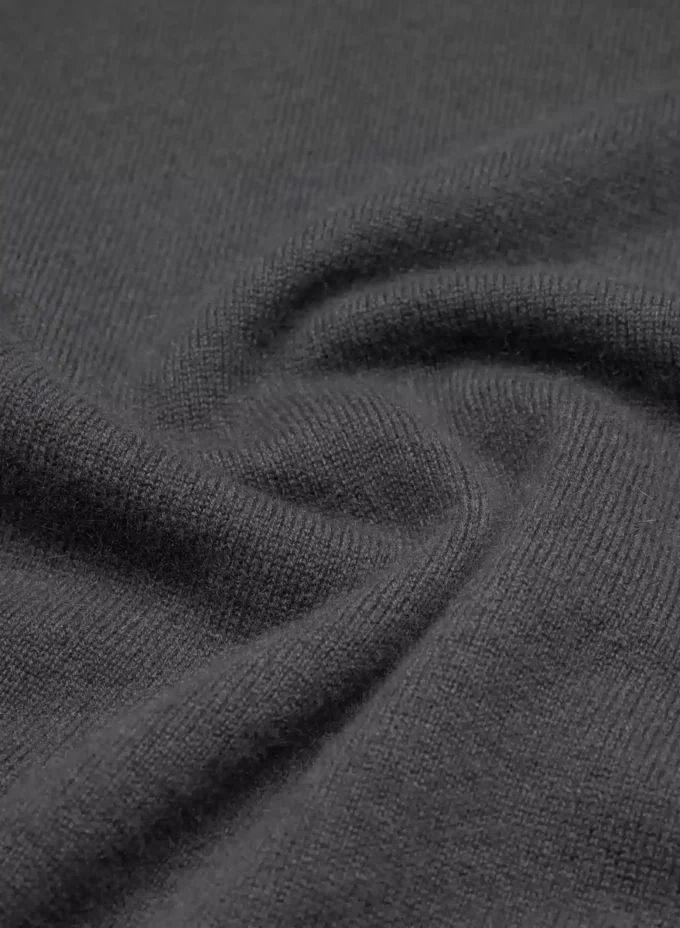 Gilet à col rond en cachemire Bare
