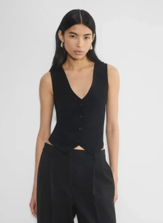 Gilet Deniro – Mirror Crepe™