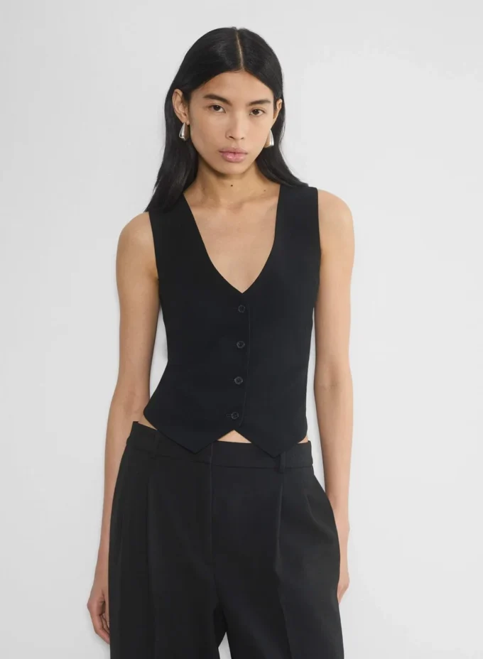 Gilet Deniro – Mirror Crepe™