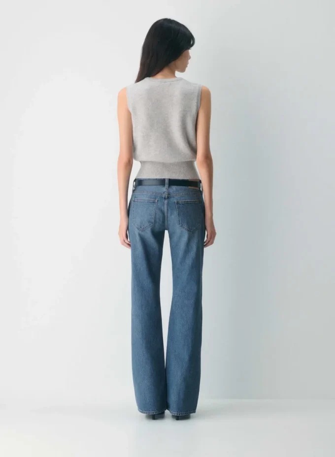 Gilet en cachemire et laine Shirley