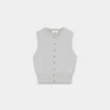 Gilet en cachemire et laine Shirley