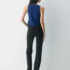 Gilet en maille croquet