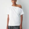 Haut en coton Interlock Script