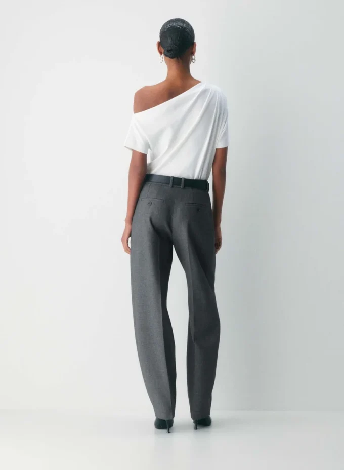 Haut en coton Interlock Script