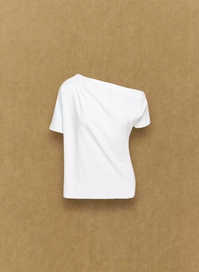 Haut en coton Interlock Script