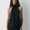 Haut en satin Fallaway