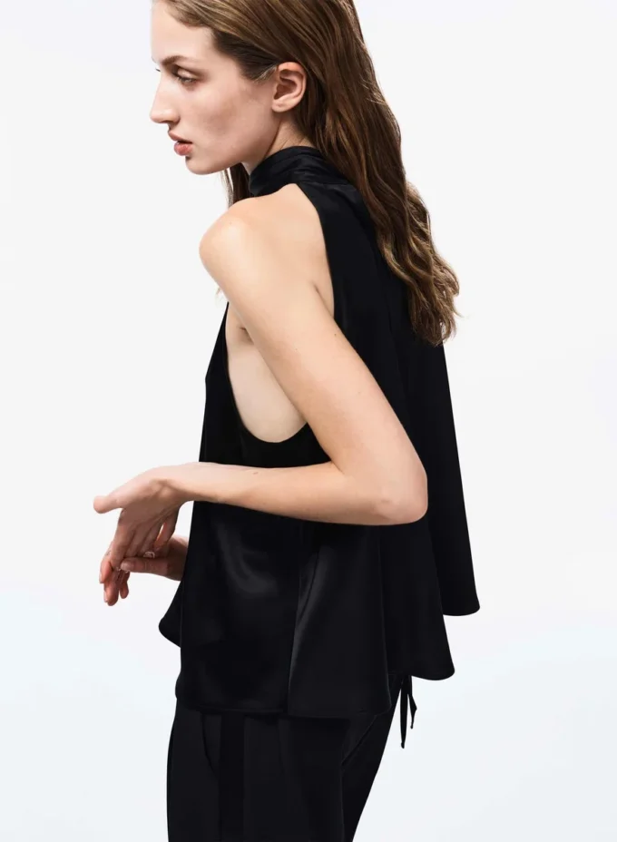 Haut en satin Fallaway