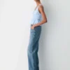 Haut Helena en popeline