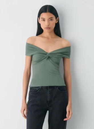 Haut à épaules dénudées Original Contour Twist
