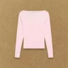 HomeStretch™ Rib Boatneck Longsleeve