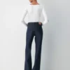 HomeStretch™ Smooth à col large et manches longues