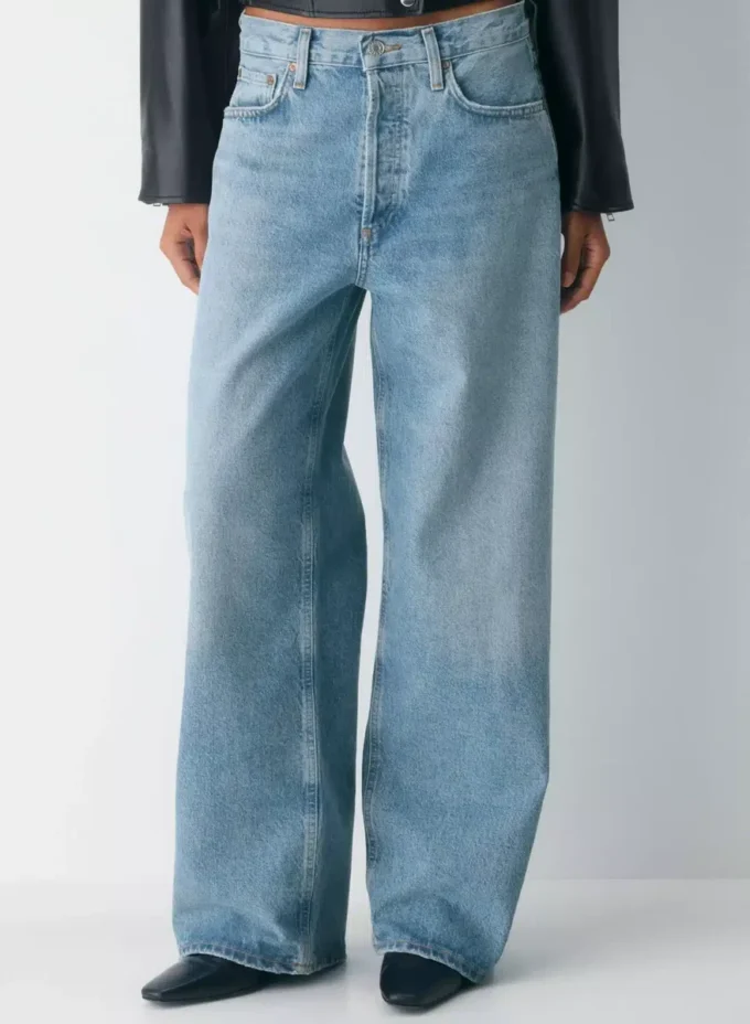 Jean baggy taille basse AGOLDE