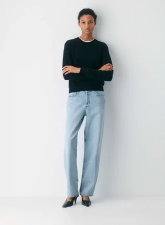 Jean baggy à taille en V AGOLDE