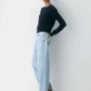 Jean baggy à taille en V AGOLDE