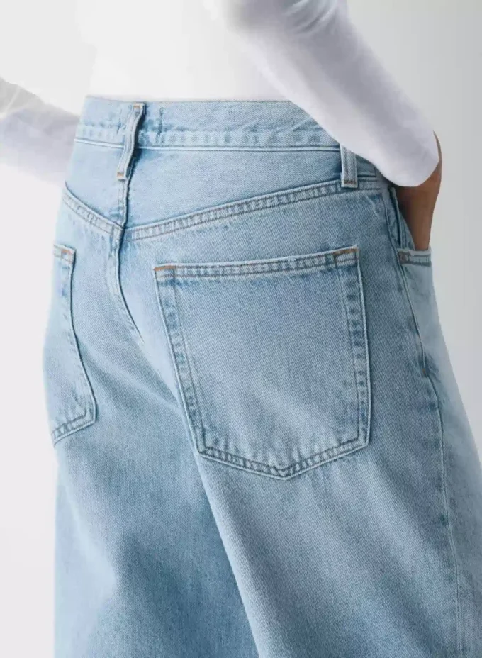 Jean baggy à taille en V AGOLDE