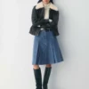 Jupe en denim Billet