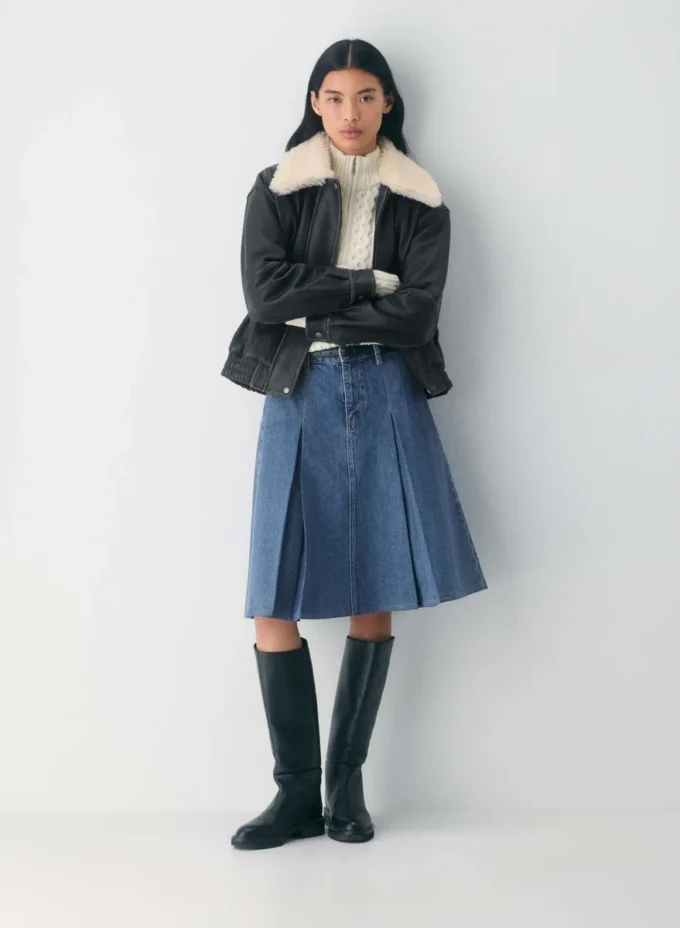 Jupe en denim Billet
