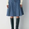 Jupe en denim Billet
