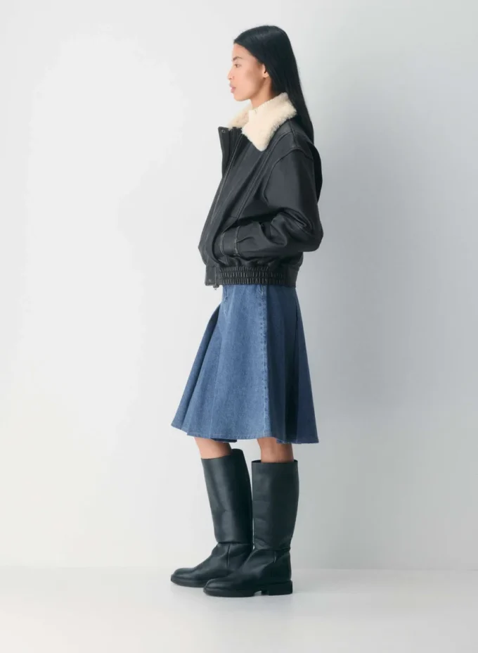 Jupe en denim Billet