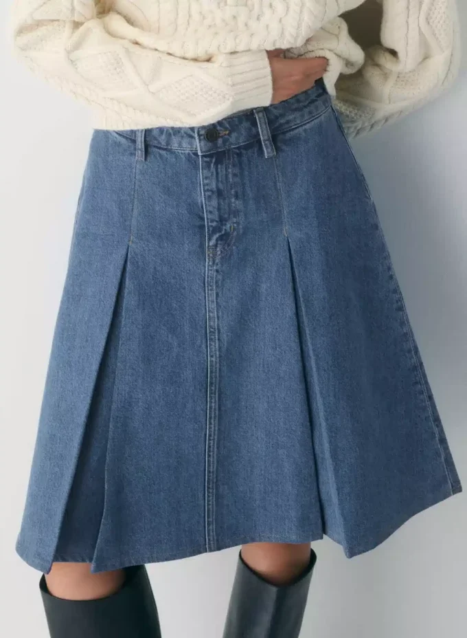 Jupe en denim Billet