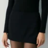 Jupe-short en laine Deity