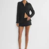 Jupe-short en lin Sketch