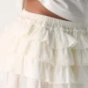 Jupe-short en popeline Theo