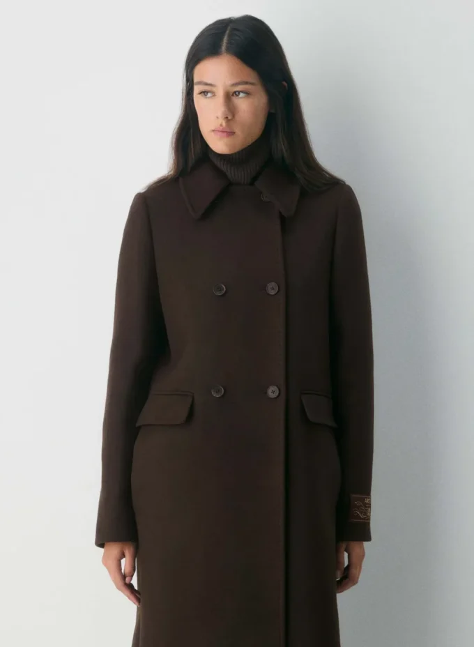 Le manteau Beatrix – Laine et cachemire de luxe
