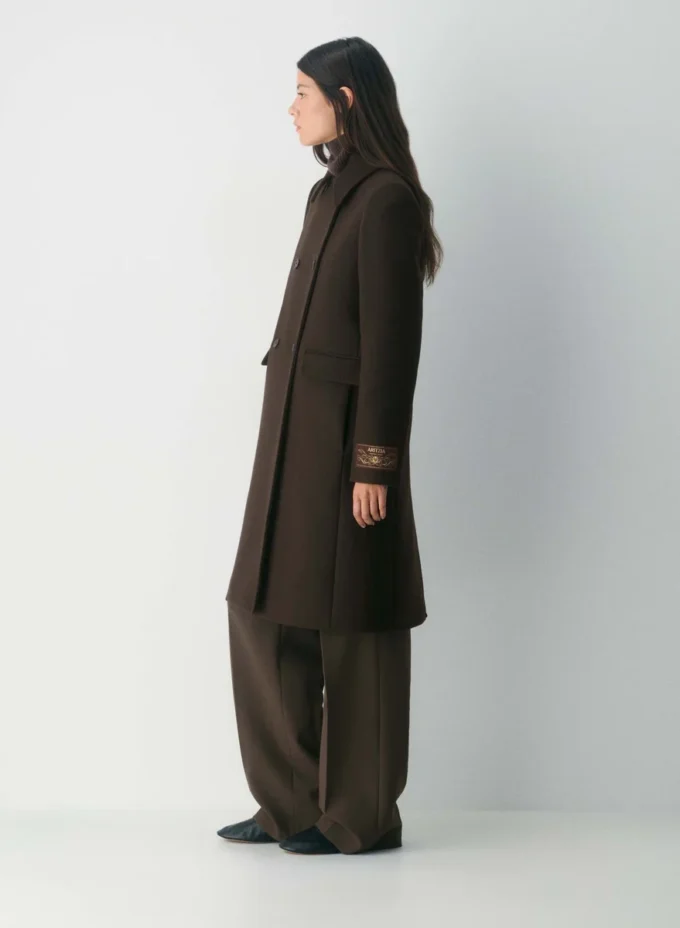 Le manteau Beatrix – Laine et cachemire de luxe