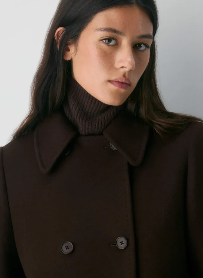 Le manteau Beatrix – Laine et cachemire de luxe