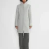 Le manteau cocon Nouveau – Laine vierge et cachemire
