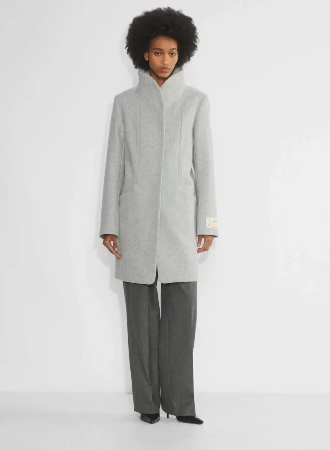 Le manteau cocon Nouveau – Laine vierge et cachemire
