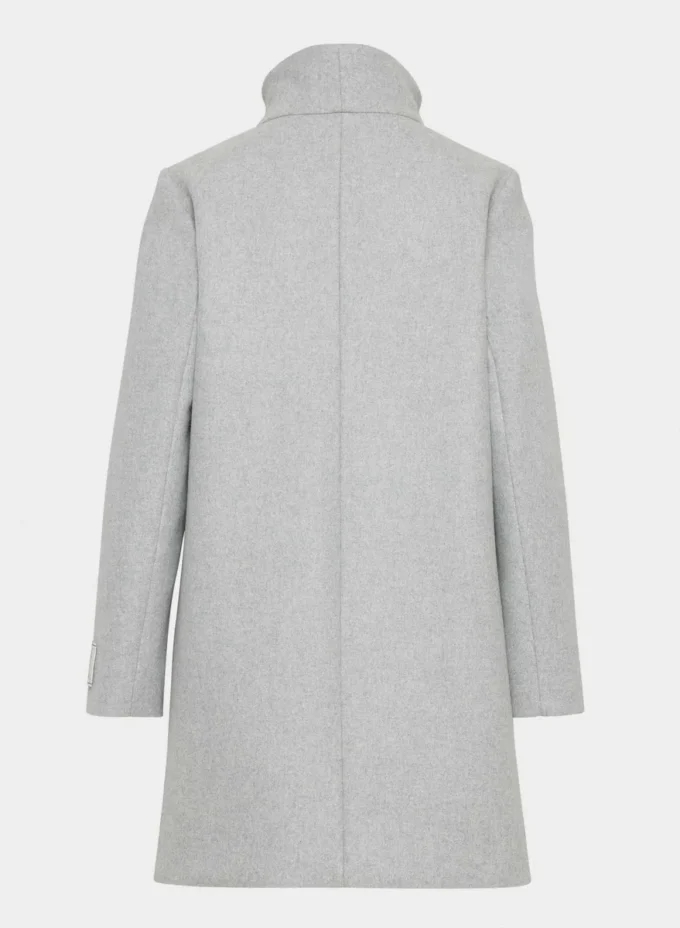 Le manteau cocon Nouveau – Laine vierge et cachemire