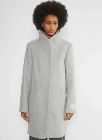 Le manteau cocon Nouveau – Laine vierge et cachemire