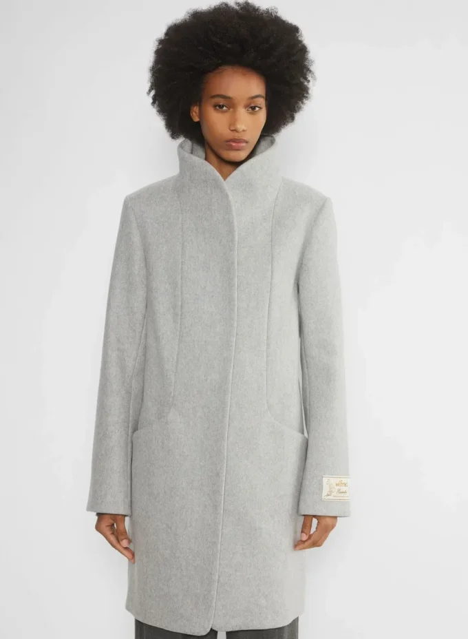 Le manteau cocon Nouveau – Laine vierge et cachemire
