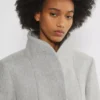 Le manteau cocon Nouveau – Laine vierge et cachemire