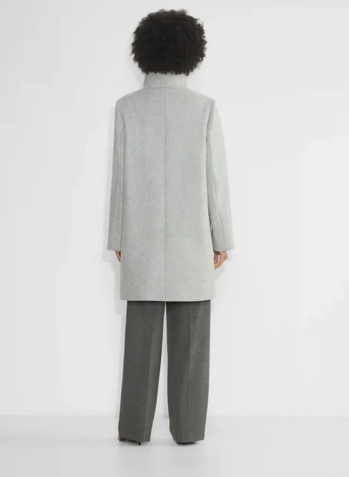 Le manteau cocon Nouveau – Laine vierge et cachemire