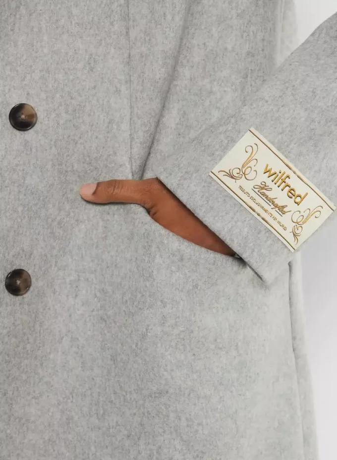 Le manteau cocon Nouveau – Laine vierge et cachemire