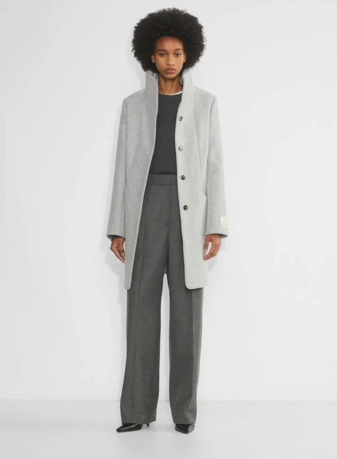 Le manteau cocon Nouveau – Laine vierge et cachemire