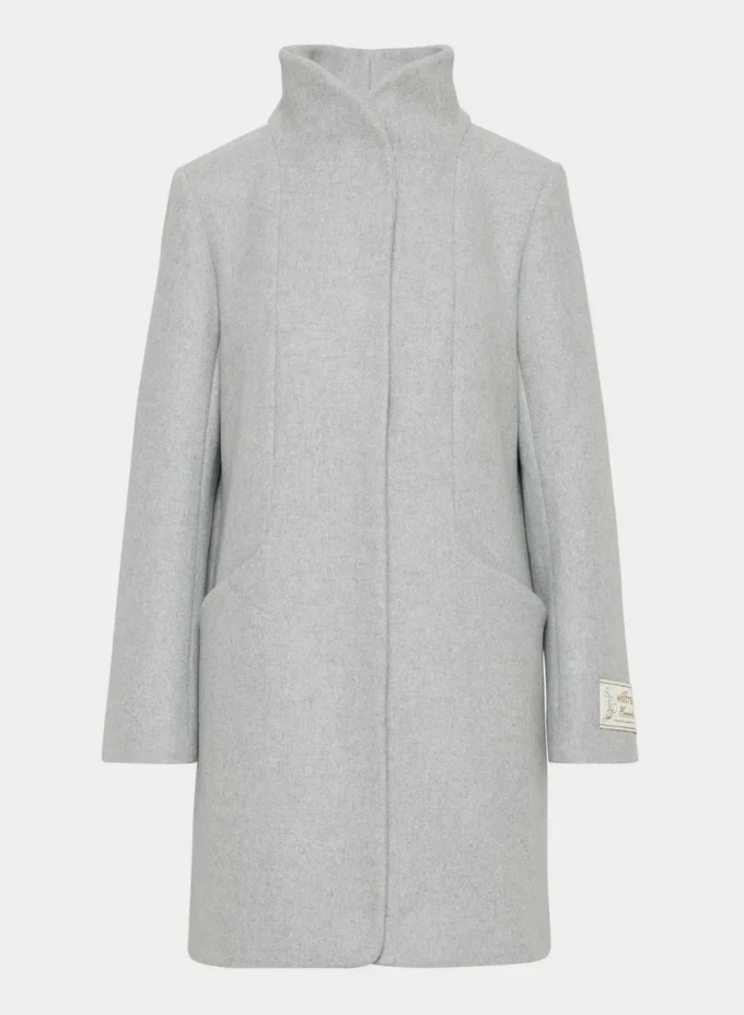 Le manteau cocon Nouveau – Laine vierge et cachemire